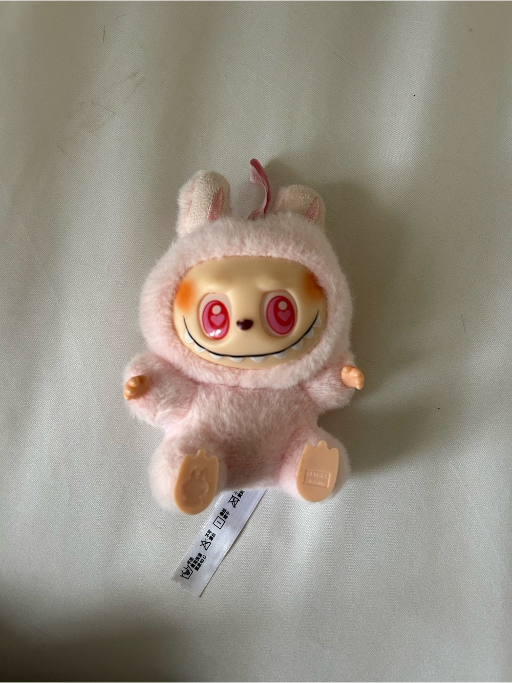 Monsters Labubu blush pink